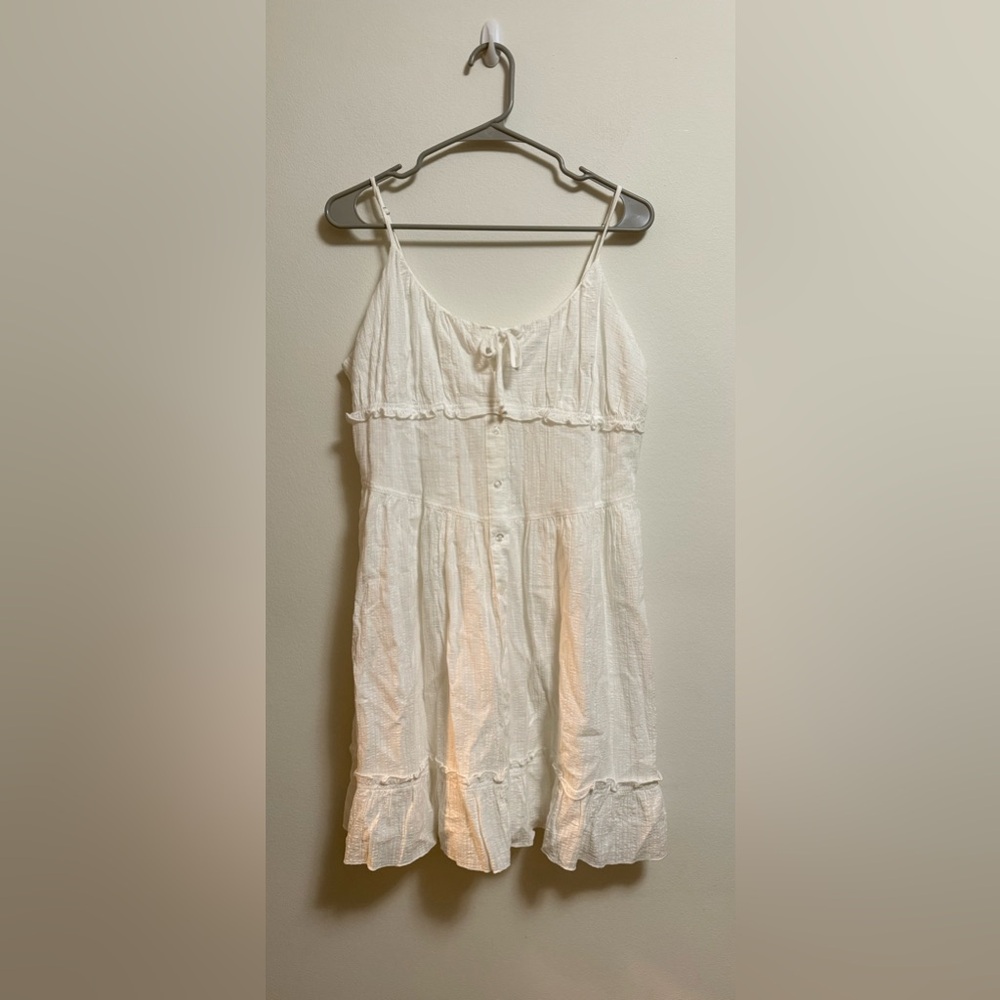 Stitch & Pine - White Sleeveless Dress - Size XL